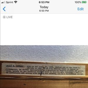 Pic... vintage! Perfect condition. Beautiful